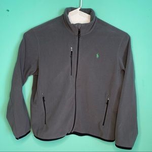 Men’s Size XL Polo Ralph Lauren performance gray fleece zip up